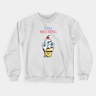 Eyes Melting Crewneck Sweatshirt